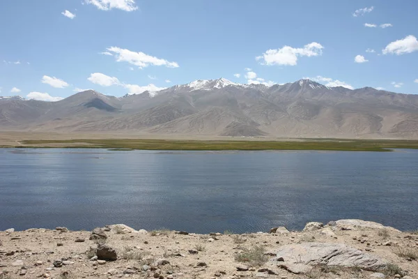 パミール高原地域ロシア中央アジアの山の風景 — ストック写真