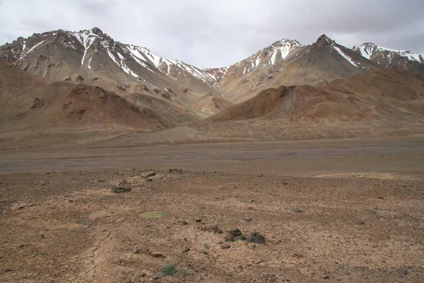 Pamir región Federación Rusa Asia Central paisajes de montaña —  Fotos de Stock