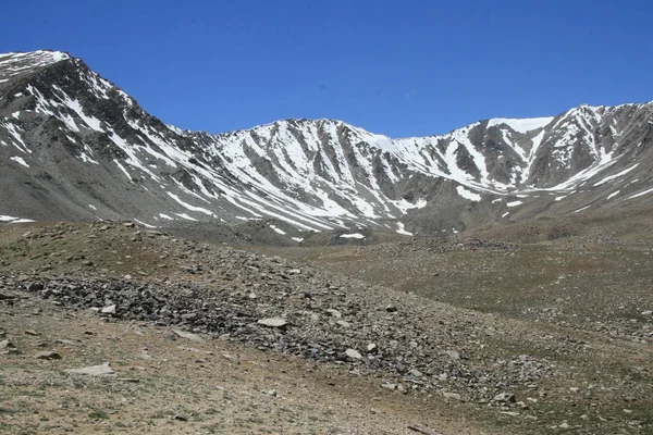 A Pamir régió Orosz Föderáció közép-ázsiai hegyi tájak — Stock Fotó