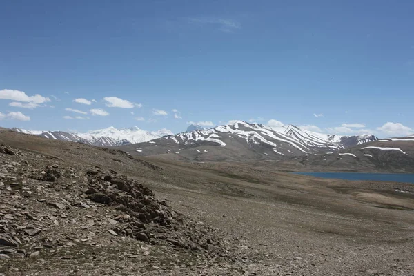 A Pamir régió Orosz Föderáció közép-ázsiai hegyi tájak — Stock Fotó