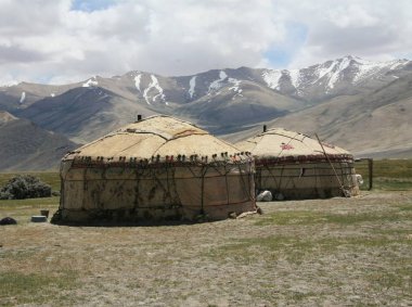 Pamir bölge Rusya Federasyonu Orta Asya dağ manzaraları