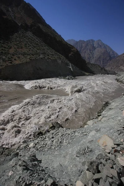 Pamir Rusland Centraal-Azië berglandschappen — Stockfoto