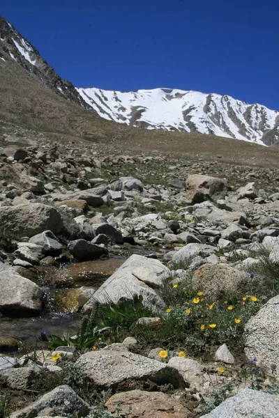 Pamir Rusko střední Asie horské krajiny — Stock fotografie