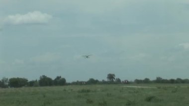 Kenya Botsvana Savannah Afrika hava uçak 
