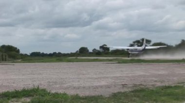 Kenya Botsvana Savannah Afrika hava uçak 