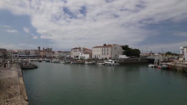 Il de Re liman Fransa Atlantik sahil