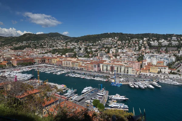 Nice harbor France riviera — Stock Photo, Image