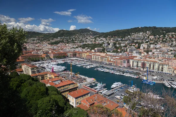 Nice harbor France riviera — Stock Photo, Image