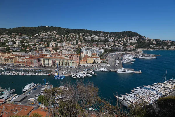 Nice harbor France riviera — Stock Photo, Image