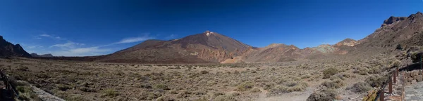山の風景パノラマ テネリフェ島スペイン テイデ火山 — ストック写真