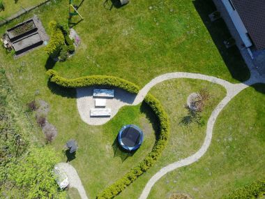 Kırsal, dron üstten görünüm havadan görünümü