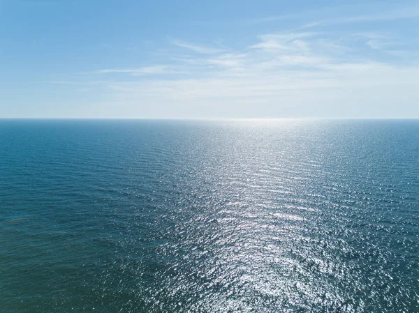 Palanga Lietuva Oostzee kust luchtfoto drone bovenaanzicht — Stockfoto