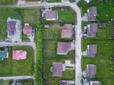 kırsal günbatımı hava görünümünü alacakaranlık akşam, robot Üstten Görünüm