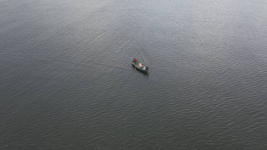 Roja Letonya Baltık Denizi deniz hava dron Üstten Görünüm