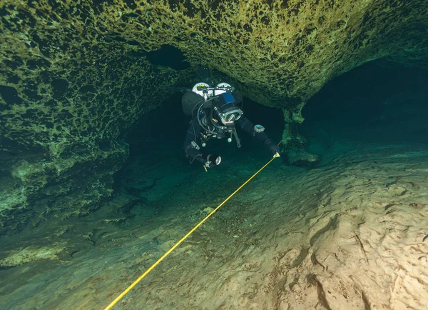 Ginnie Springs Florida Usa dalış dalgıçlar sualtı mağaraları