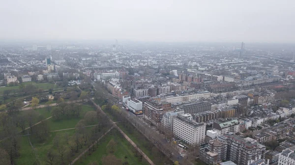 Luchtfoto Van London Hyde Park Verenigd Koninkrijk Drone Bovenaanzicht — Stockfoto