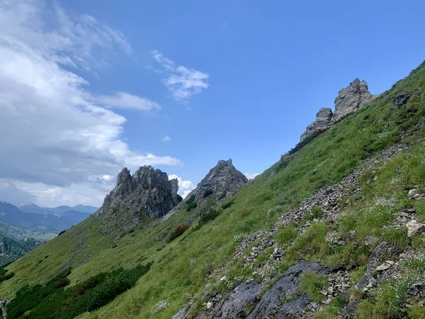 Hermosos Paisajes Montaña Escalada Trekking Senderismo Turismo Zakopane Polonia Eslovaquia — Foto de Stock