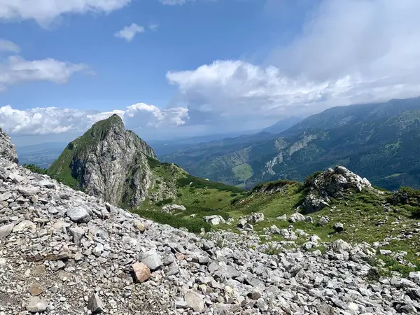 Hermosos Paisajes Montaña Escalada Trekking Senderismo Turismo Zakopane Polonia Eslovaquia — Foto de Stock