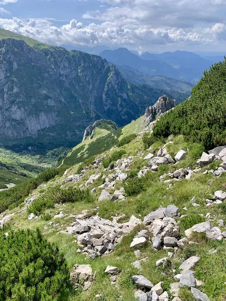 Hermosos Paisajes Montaña Escalada Trekking Senderismo Turismo Zakopane Polonia Eslovaquia — Foto de Stock