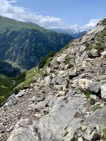 Hermosos Paisajes Montaña Escalada Trekking Senderismo Turismo Zakopane Polonia Eslovaquia — Foto de Stock