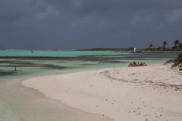 Mar Playa Costa Tropical Bonaire Isla Mar Caribe — Foto de Stock