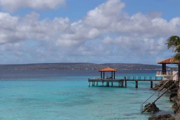 Meer Strand Küste Tropische Bonaire Insel Karibik Meer — Stockfoto