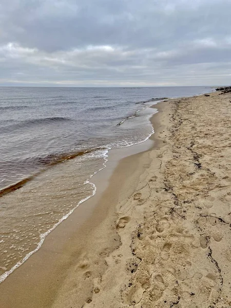 Gauja River Latvia Drain Baltic Sea — 스톡 사진