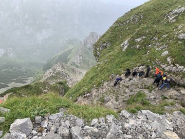 Güzel dağ manzaraları tırmanıyor Zakopane Polonya 'da yürüyüş yapıyor Slovakya Tatry