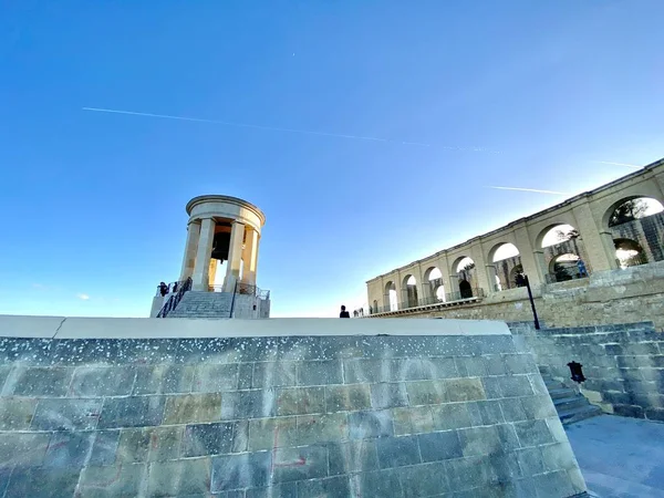 Malta Kır Adası Akdeniz Manzarası Seyahat Resimleri — Stok fotoğraf