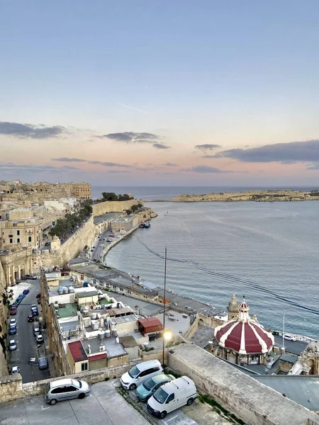 Valetta Stad Malta Hoofdstedelijk Landschap Architectuur Reizen Foto — Stockfoto