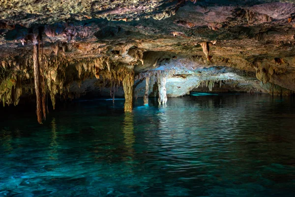 Cenote Dos Ojos Przewodniczący — Zdjęcie stockowe