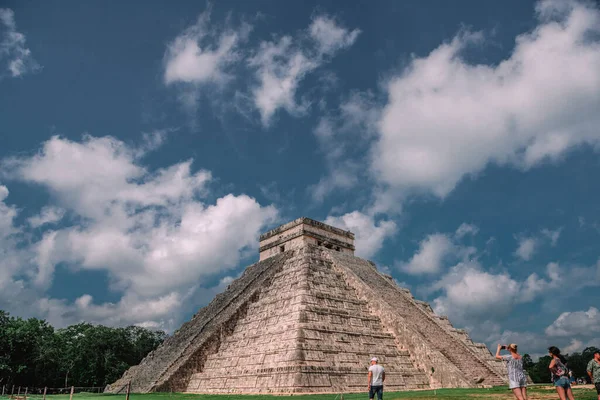 Ruínas Antiga Civilização Maia Chichen Itza — Fotografia de Stock