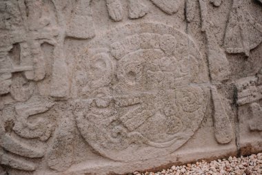 Chichen Itza 'daki antik Maya uygarlığının kalıntıları..