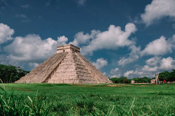 Ruínas Antiga Civilização Maia Chichen Itza — Fotografia de Stock