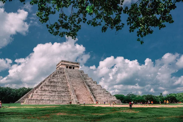 Ruínas Antiga Civilização Maia Chichen Itza — Fotografia de Stock