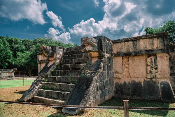Ruinas Antigua Civilización Maya Chichén Itzá —  Fotos de Stock