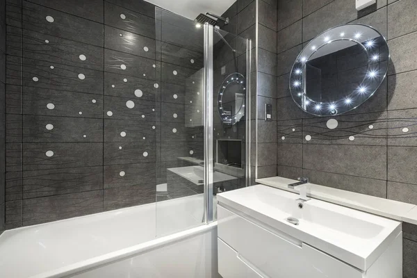 Modern lüks banyo — Stok fotoğraf