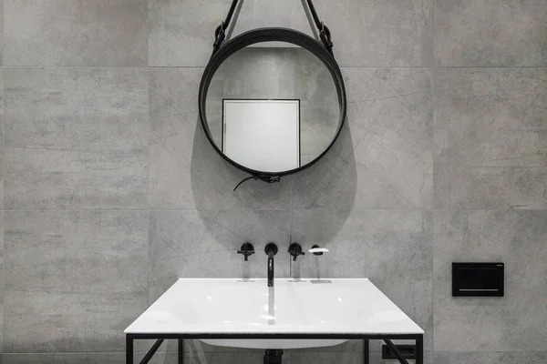 Modern fürdőszoba-részlet — Stock Fotó