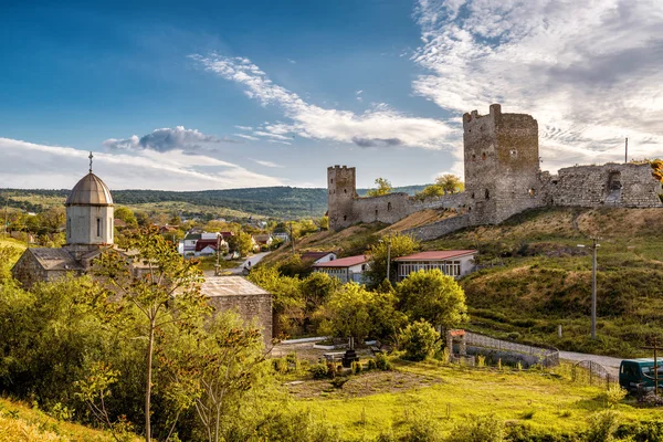 Генуэзская крепость в городе Феодосия, Крым — стоковое фото