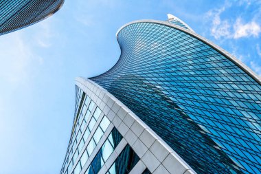Moscow City gökdelenlerin fütüristik tasarımı
