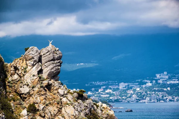 Malerischer Blick auf Jalta auf der Krim — Stockfoto