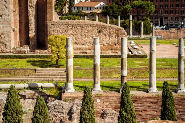 Ruinerna av templet av Venus på Forum Romanum, Rom — Stockfoto