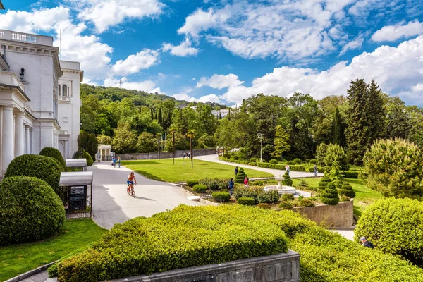 Yalta Crimea Mayo 2016 Palacio Livadia Crimea Palacio Livadia Fue — Foto de Stock