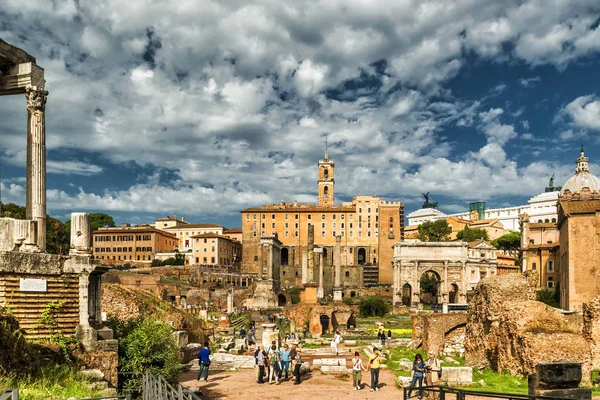 Ruinas del Foro Romano, Roma — Foto de Stock