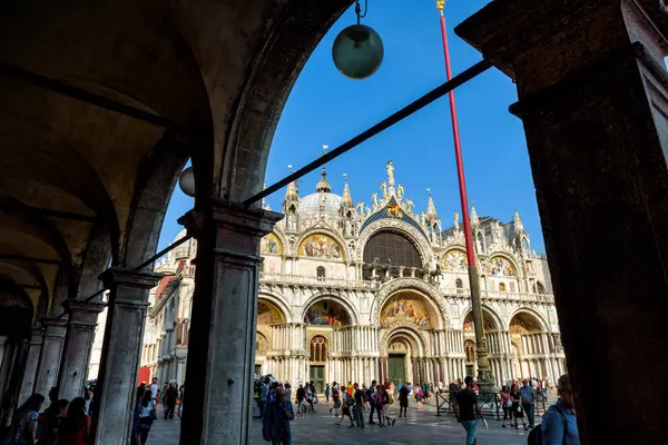 Saint Marcuskyrkan i Venedig, Italien — Stockfoto