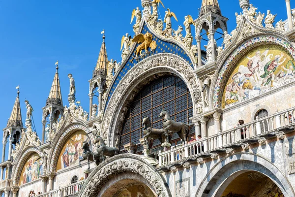 Basilica di San Marco w Wenecji, Włochy — Zdjęcie stockowe