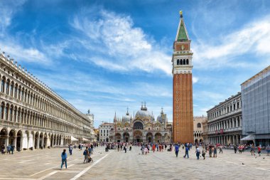 Piazza San Marco veya Venedik'te San Marco Meydanı