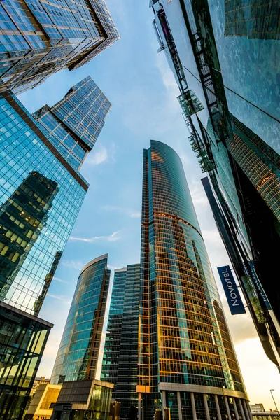 Moscow-City skyscrapers — Stock Photo, Image