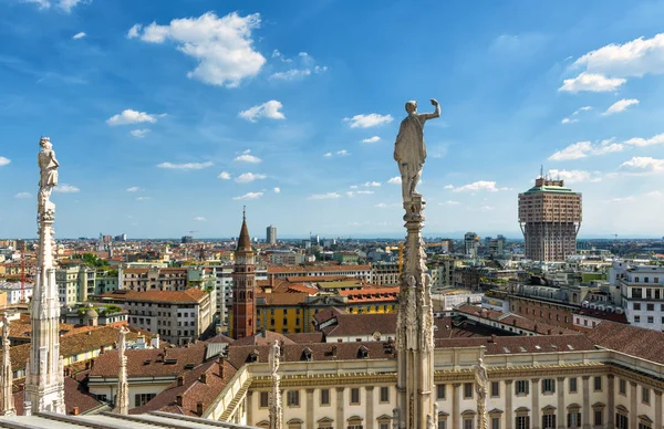 Milan skyline, Italy — Stock Photo, Image