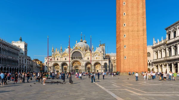 Markusplatsen i Venedig — Stockfoto
